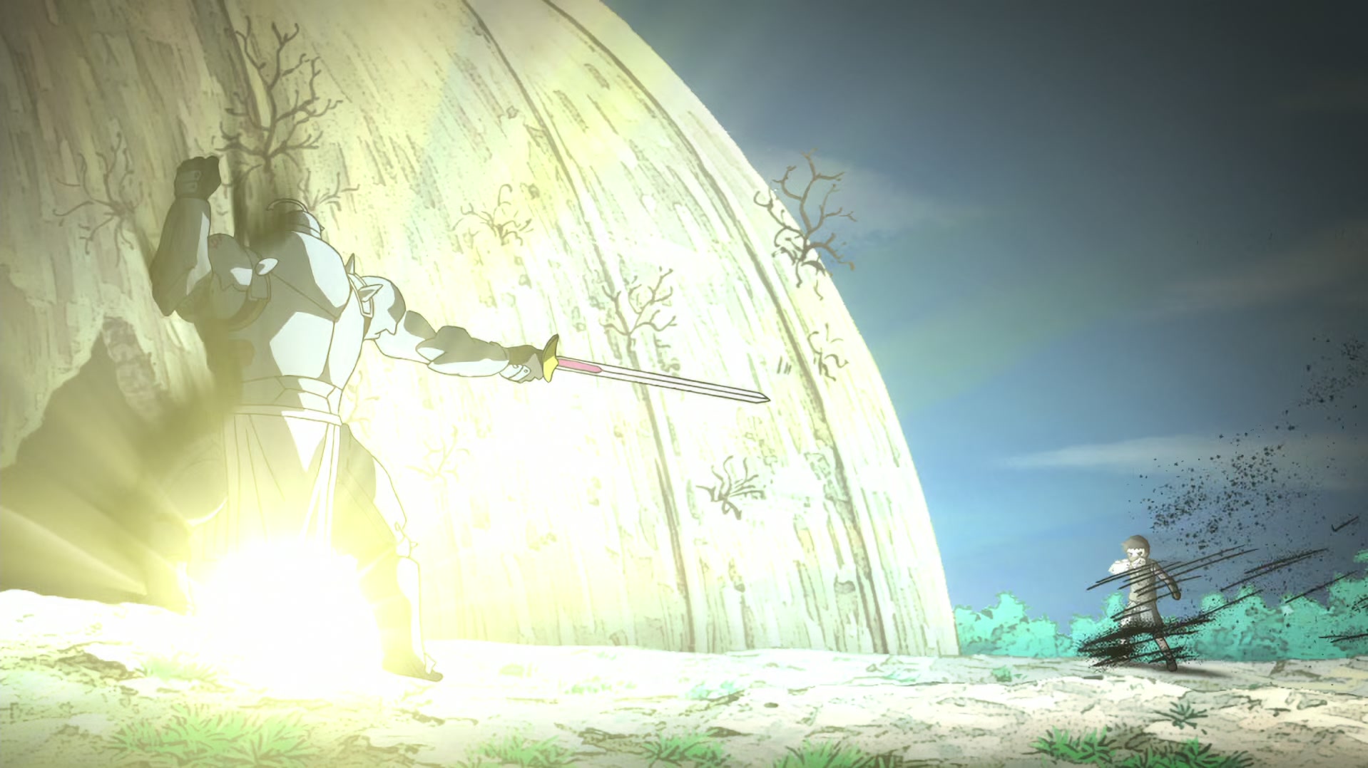 Fullmetal Alchemist: Brotherhood Ep 52: Combined Strength @ 00:02:44