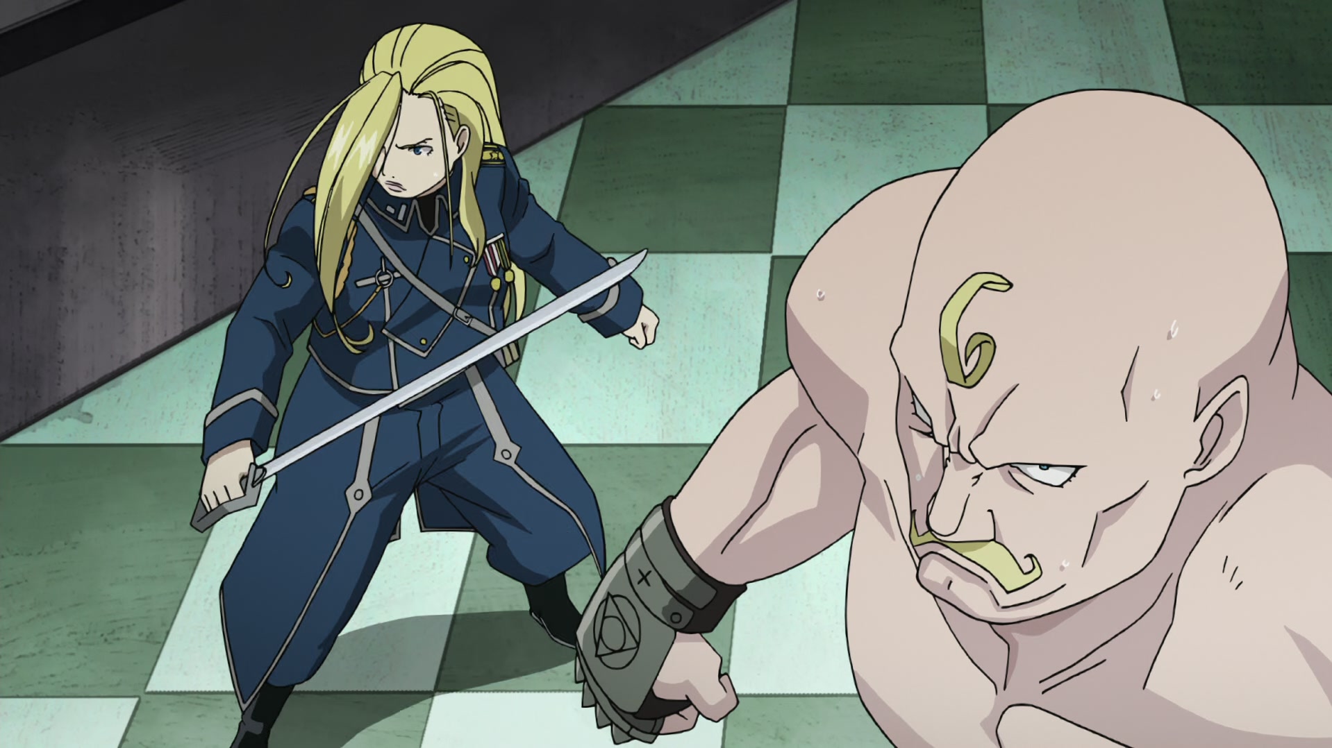 Fullmetal Alchemist: Brotherhood Ep 52: Combined Strength @ 00:06:10