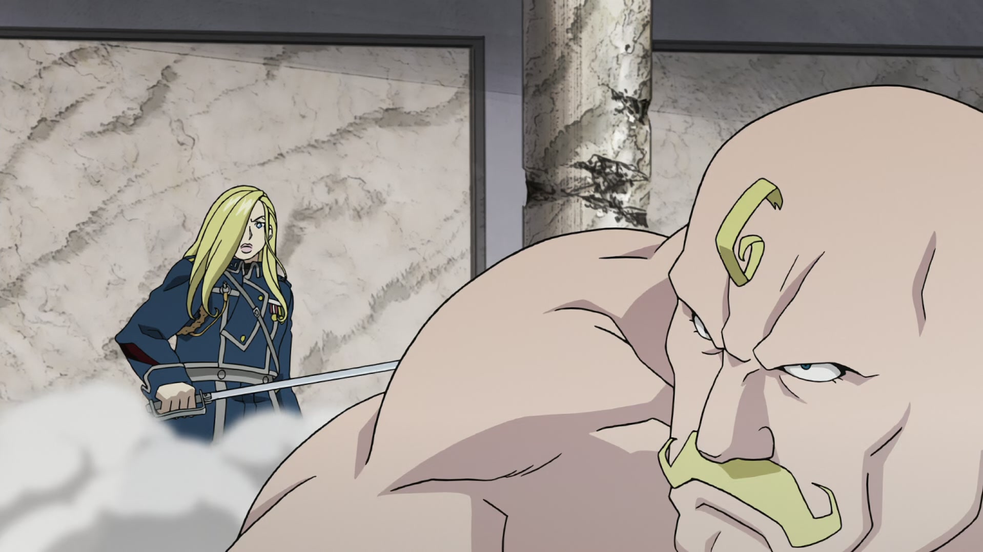 Fullmetal Alchemist: Brotherhood Ep 52: Combined Strength @ 00:06:54