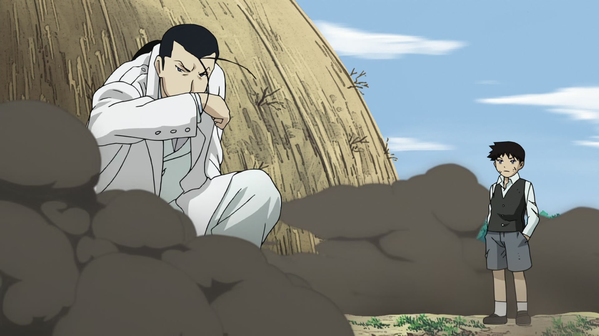 Fullmetal Alchemist: Brotherhood Ep 52: Combined Strength @ 00:07:55