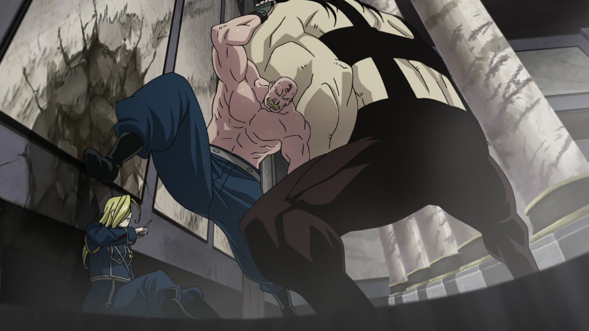 Fullmetal Alchemist: Brotherhood Ep 52: Combined Strength @ 00:11:28