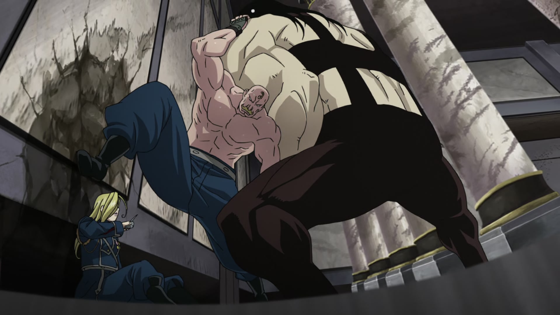 Fullmetal Alchemist: Brotherhood Ep 52: Combined Strength @ 00:11:32