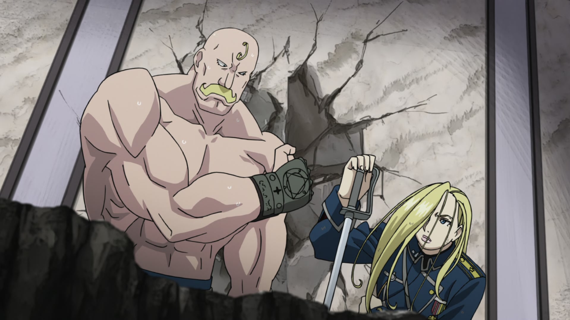 Fullmetal Alchemist: Brotherhood Ep 52: Combined Strength @ 00:11:48
