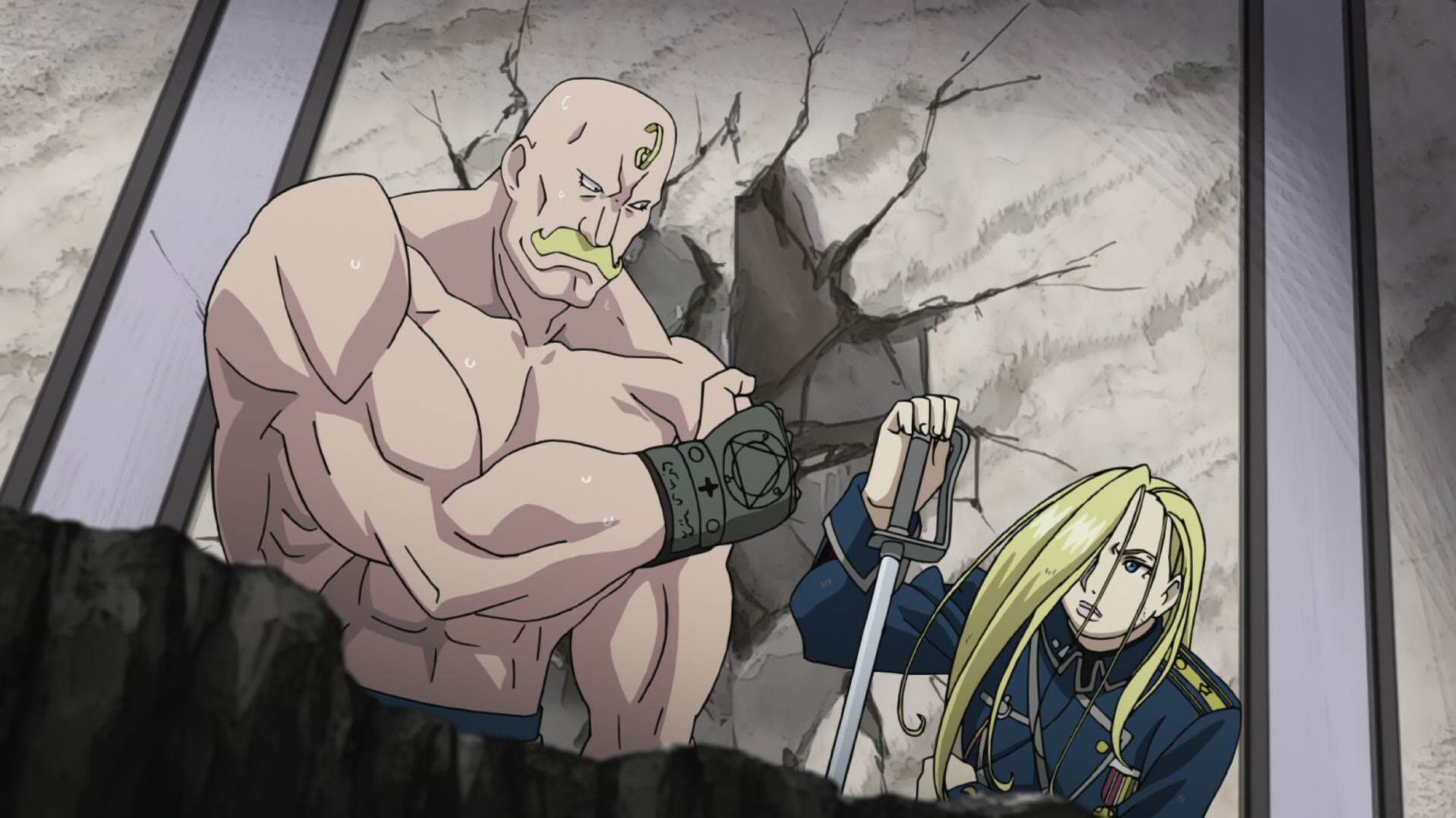 Fullmetal Alchemist: Brotherhood Ep 52: Combined Strength @ 00:11:52