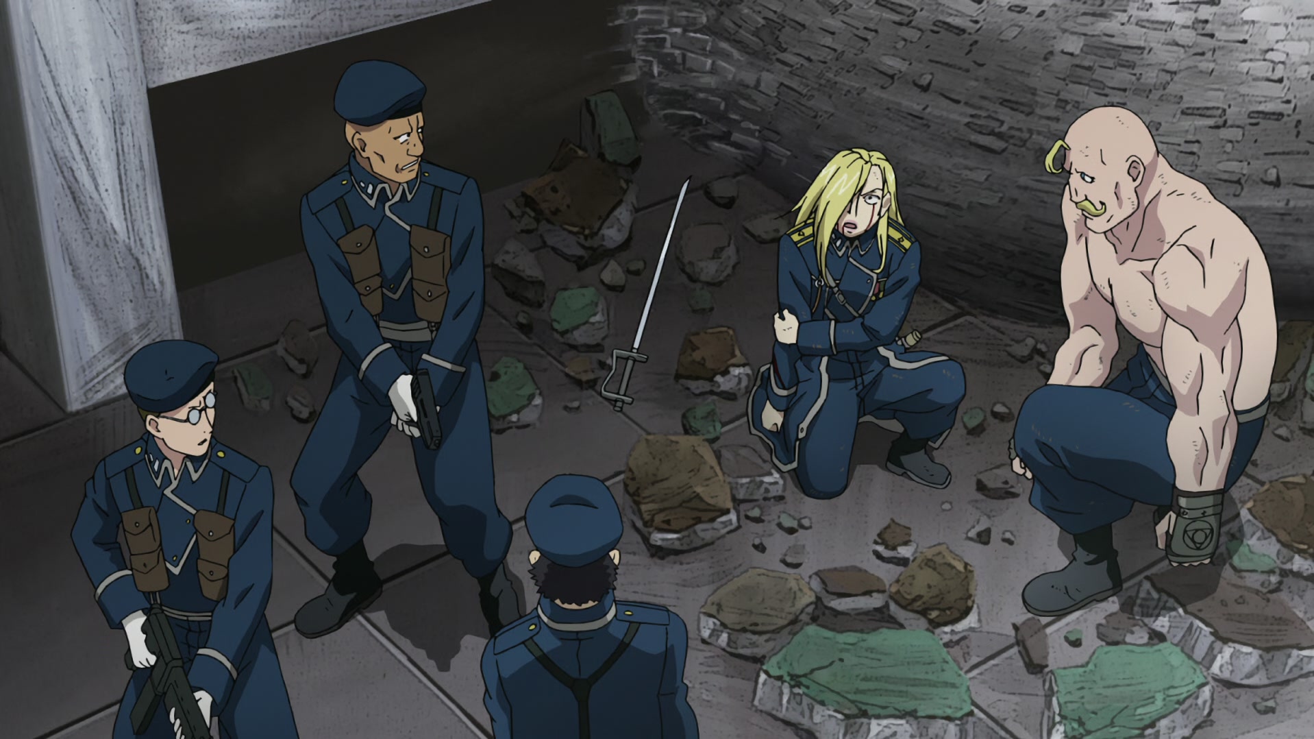 Fullmetal Alchemist: Brotherhood Ep 52: Combined Strength @ 00:18:51