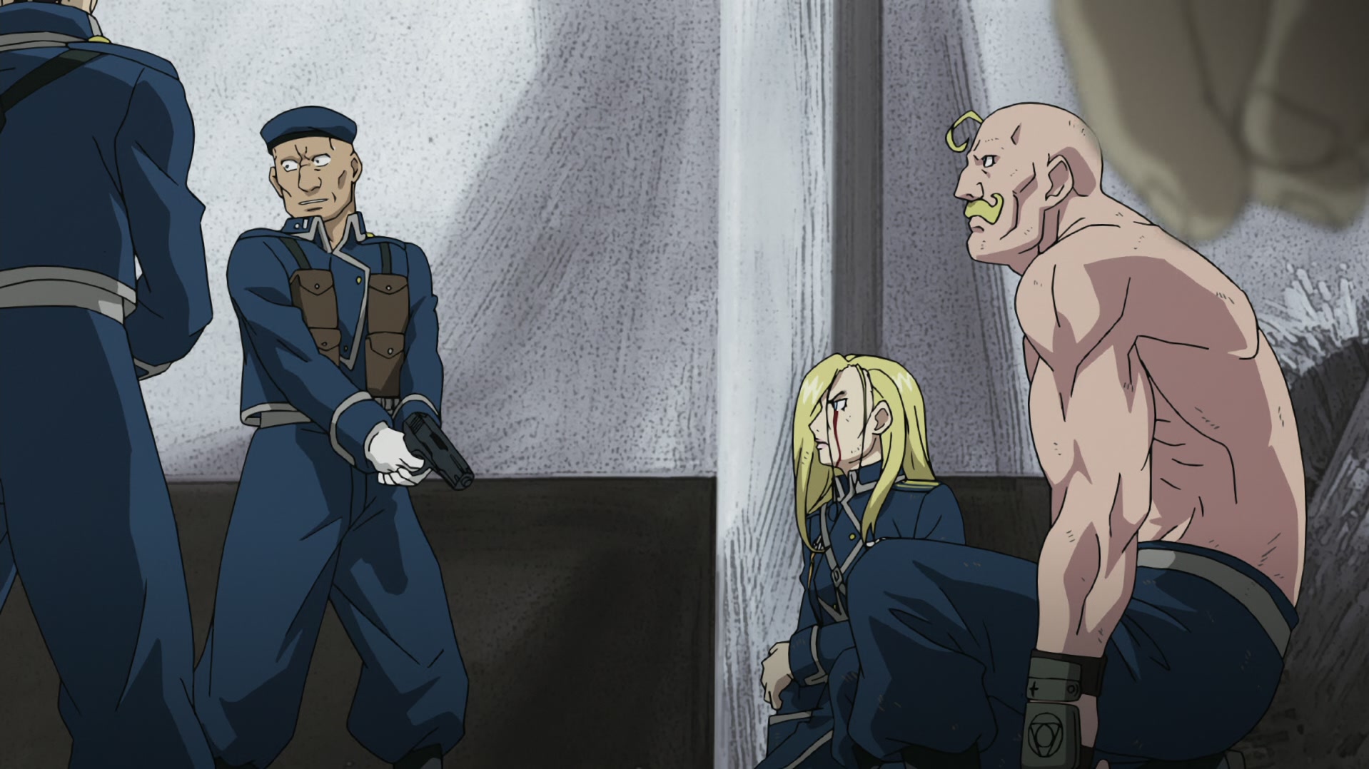 Fullmetal Alchemist: Brotherhood Ep 52: Combined Strength @ 00:19:25