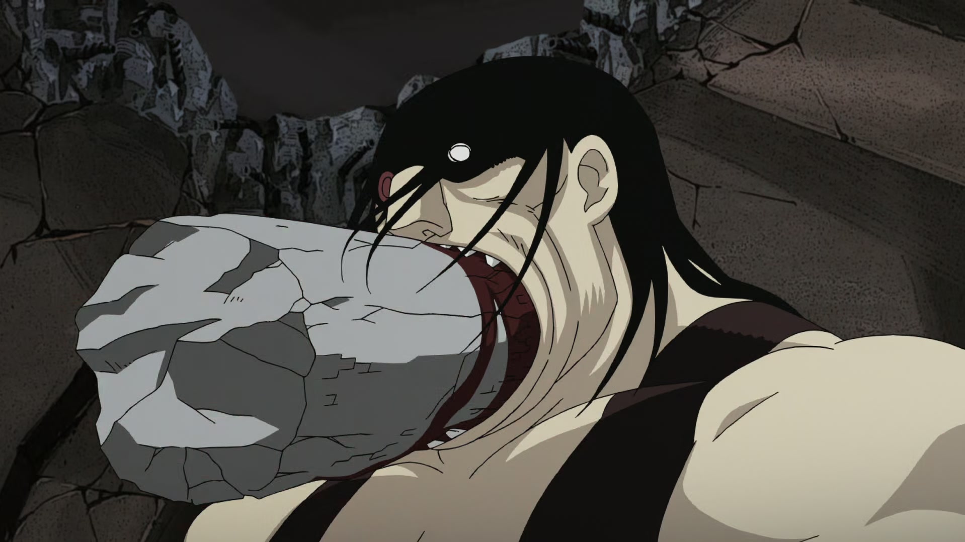 Fullmetal Alchemist: Brotherhood Ep 52: Combined Strength @ 00:19:45