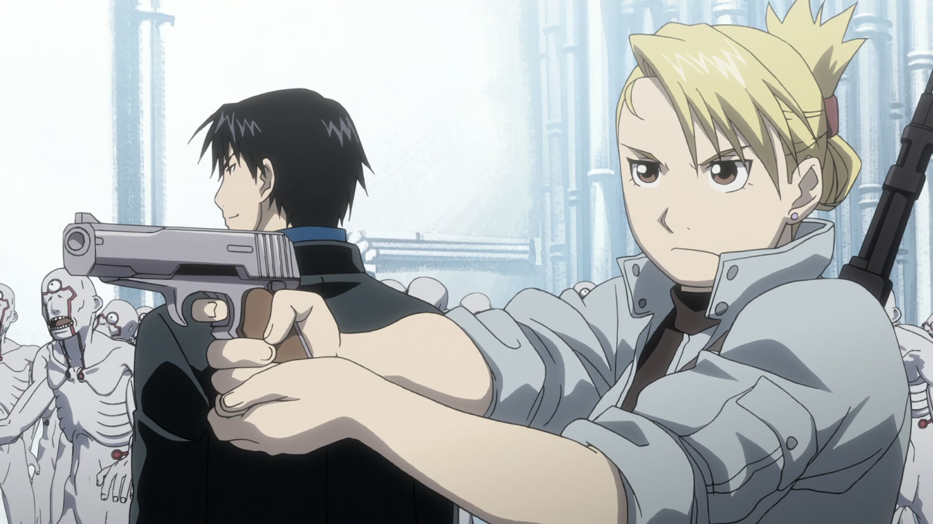 Fullmetal Alchemist: Brotherhood Ep 53: Flame of Vengeance @ 00:08:38