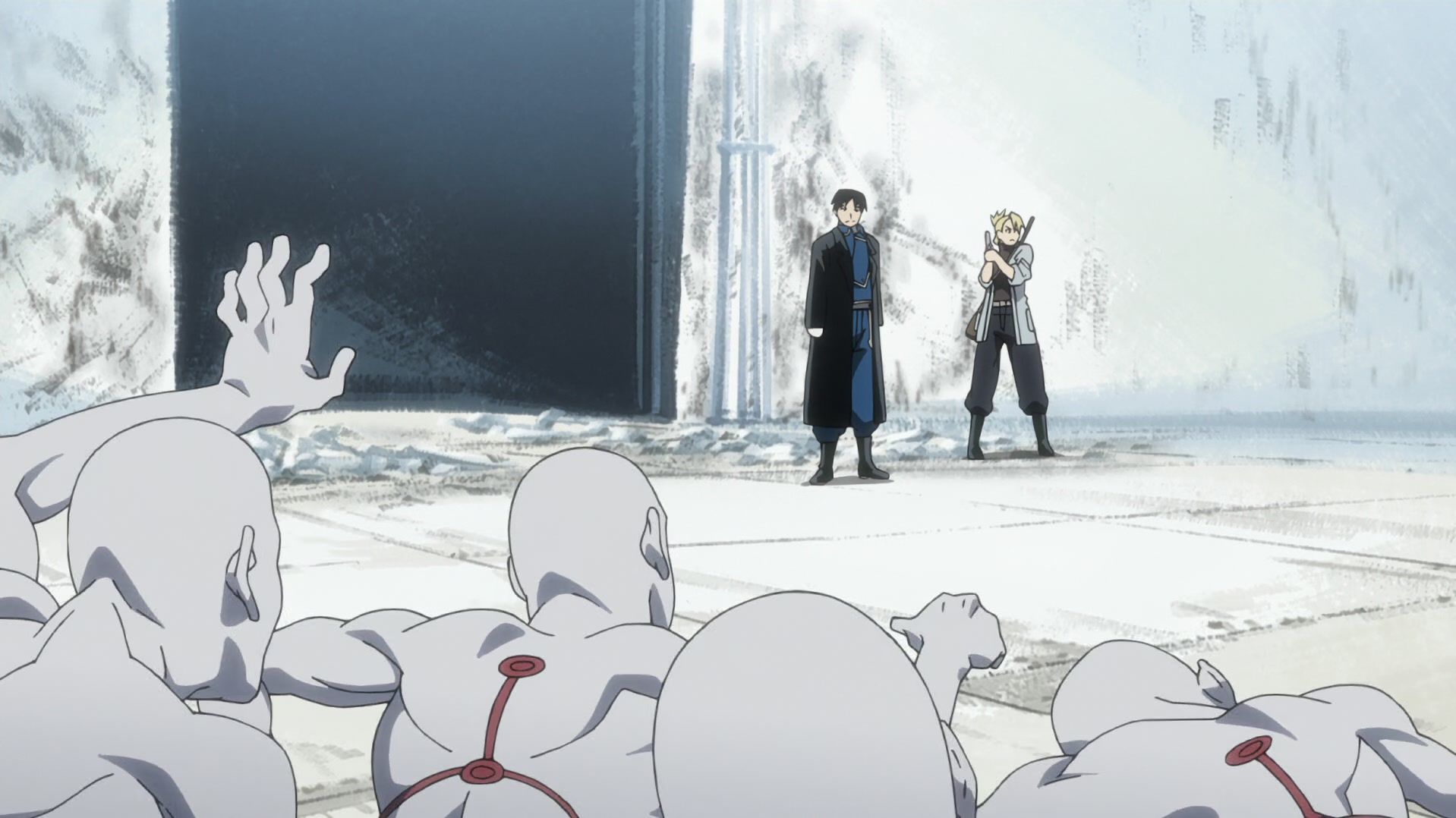 Fullmetal Alchemist: Brotherhood Ep 53: Flame of Vengeance @ 00:09:19