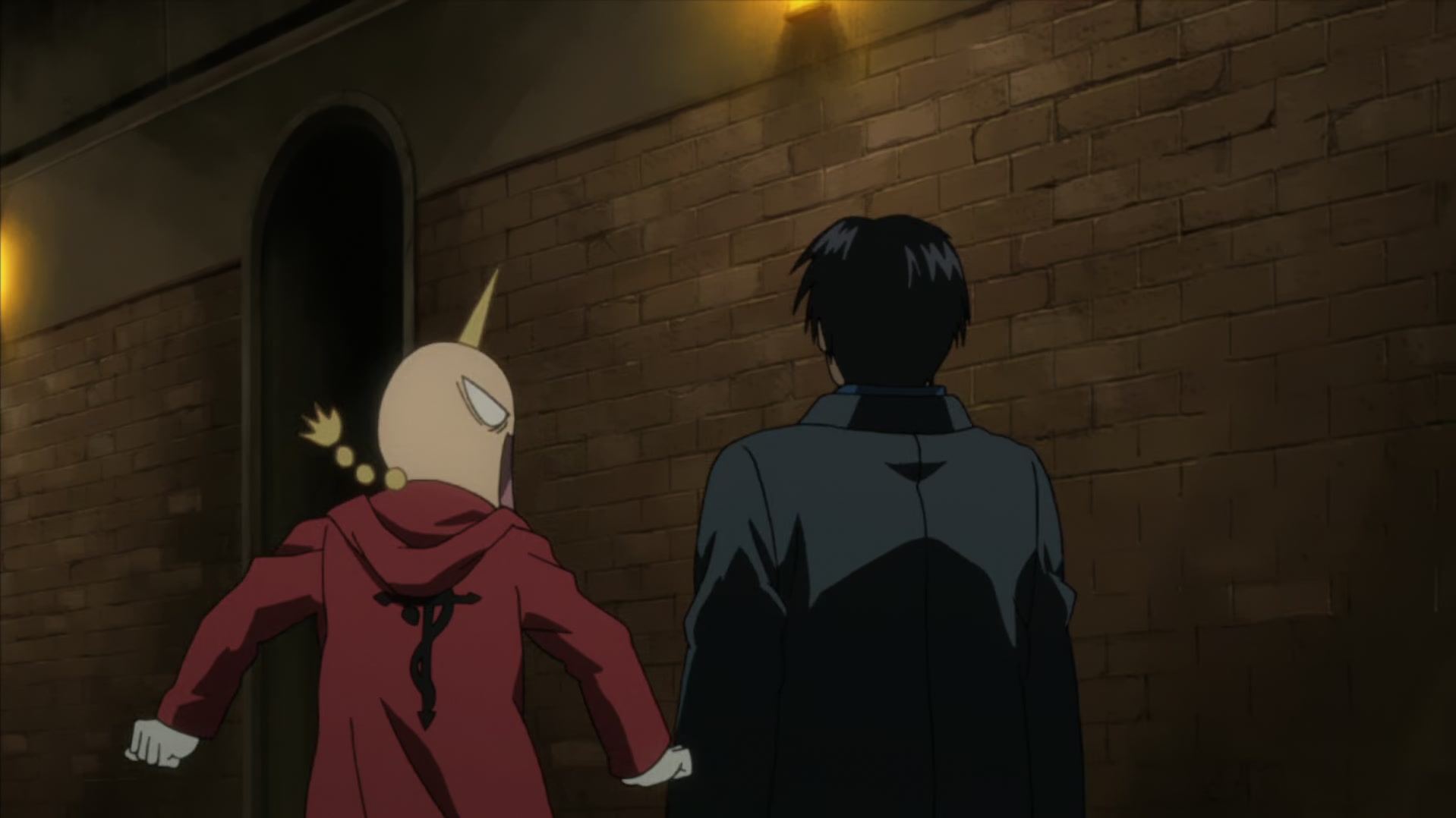 Fullmetal Alchemist: Brotherhood Ep 55: The Adults' Way of Life @ 00:02:03