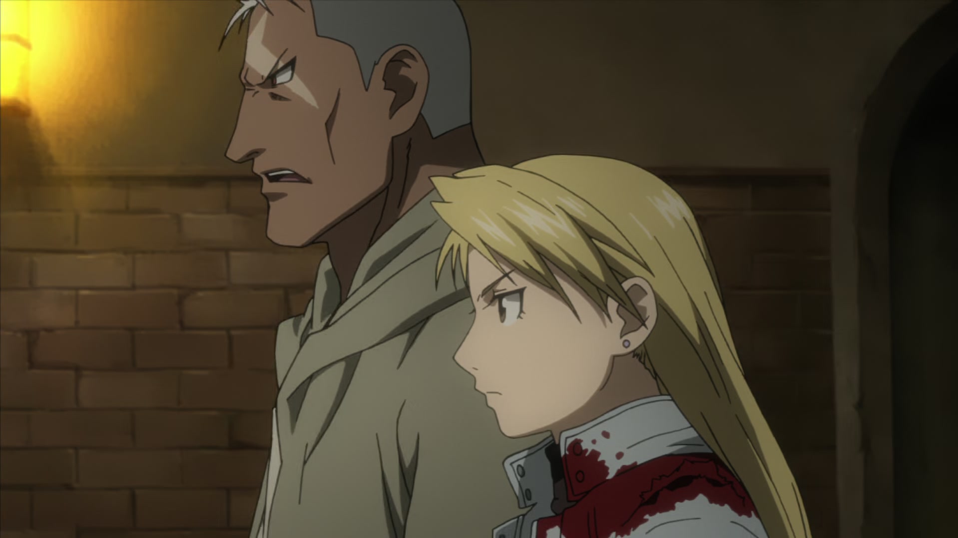 Fullmetal Alchemist: Brotherhood Ep 55: The Adults' Way of Life @ 00:02:13