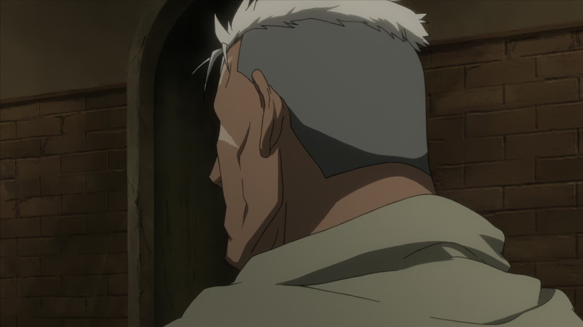 Fullmetal Alchemist: Brotherhood Ep 55: The Adults' Way of Life @ 00:02:40