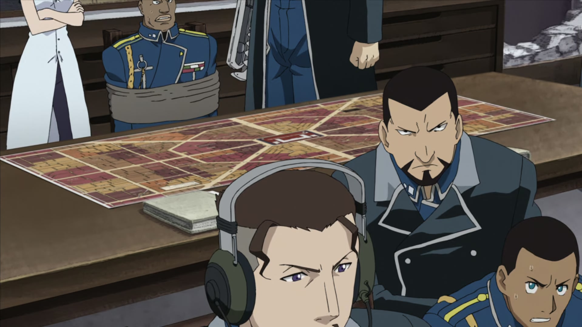 Fullmetal Alchemist: Brotherhood Ep 55: The Adults' Way of Life @ 00:03:41