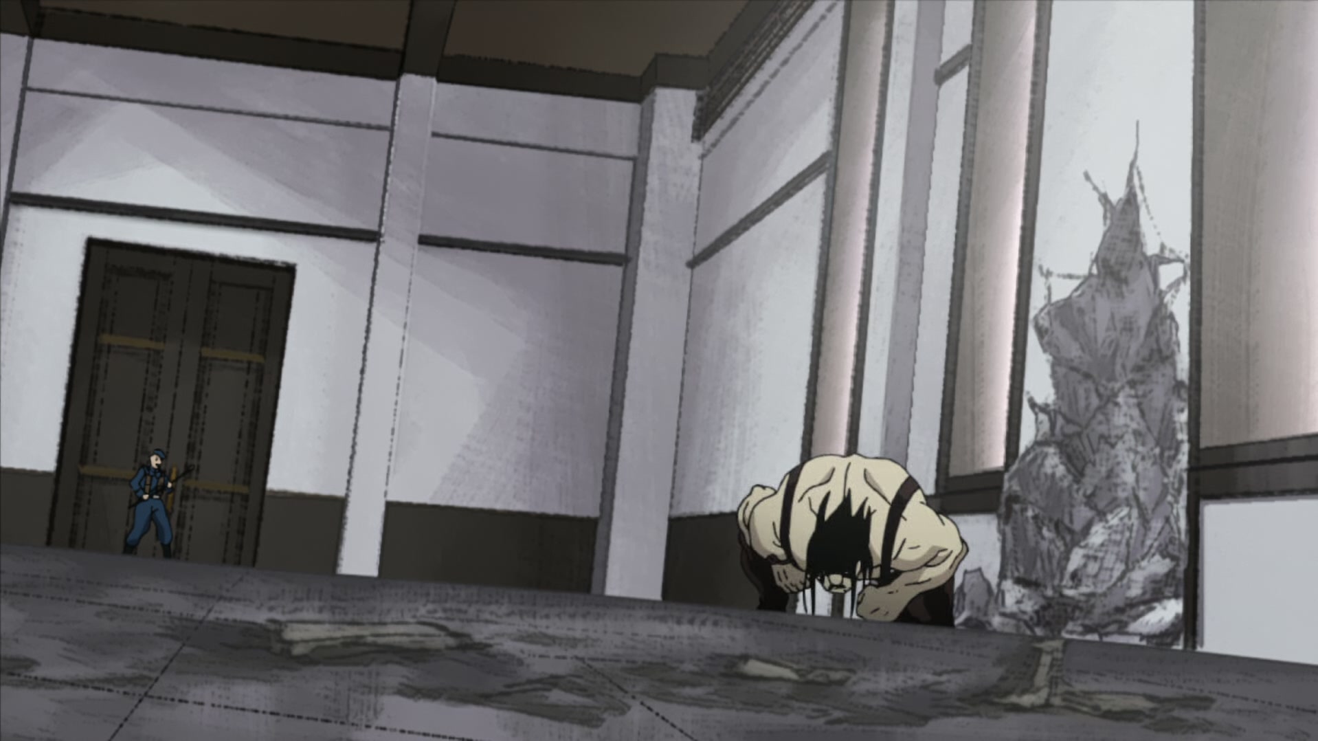 Fullmetal Alchemist: Brotherhood Ep 55: The Adults' Way of Life @ 00:06:40