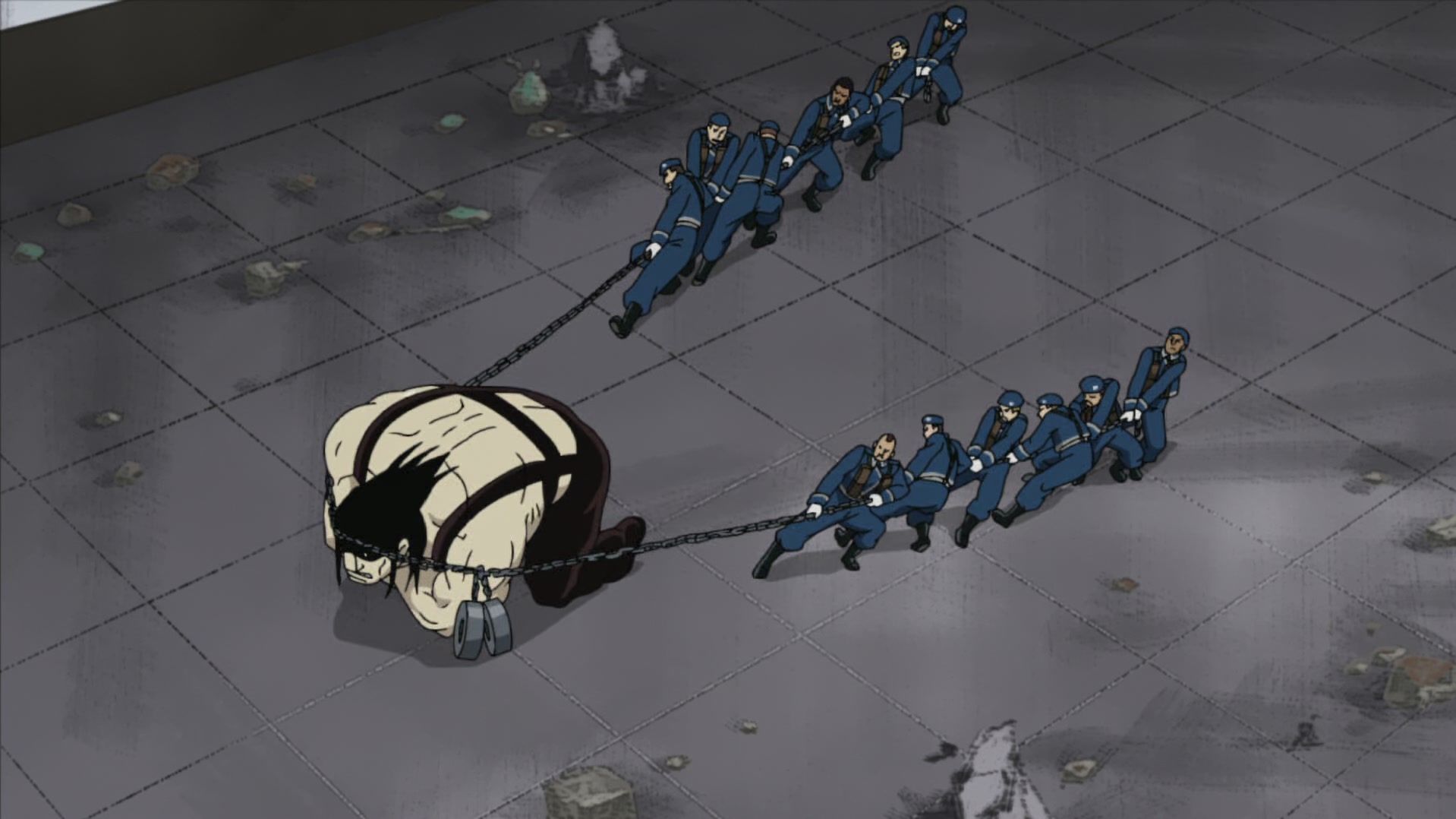 Fullmetal Alchemist: Brotherhood Ep 55: The Adults' Way of Life @ 00:06:47