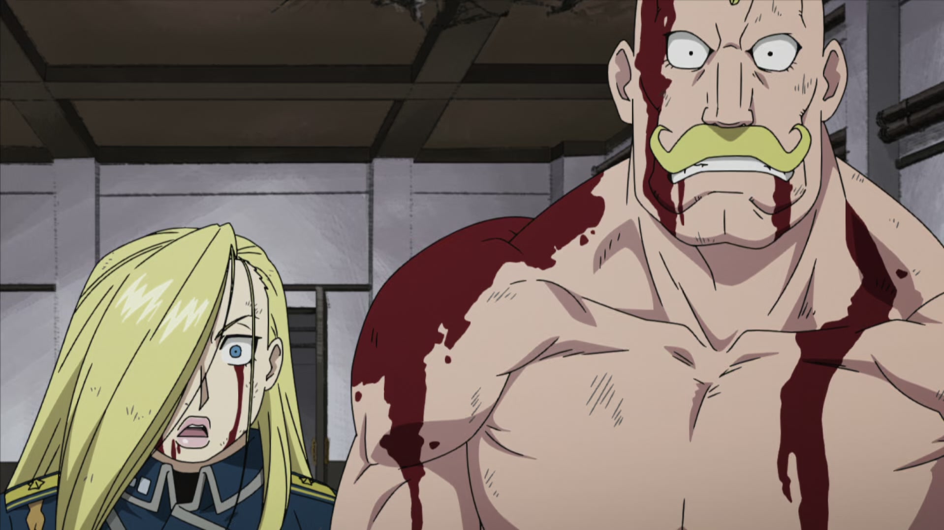 Fullmetal Alchemist: Brotherhood Ep 55: The Adults' Way of Life @ 00:07:48