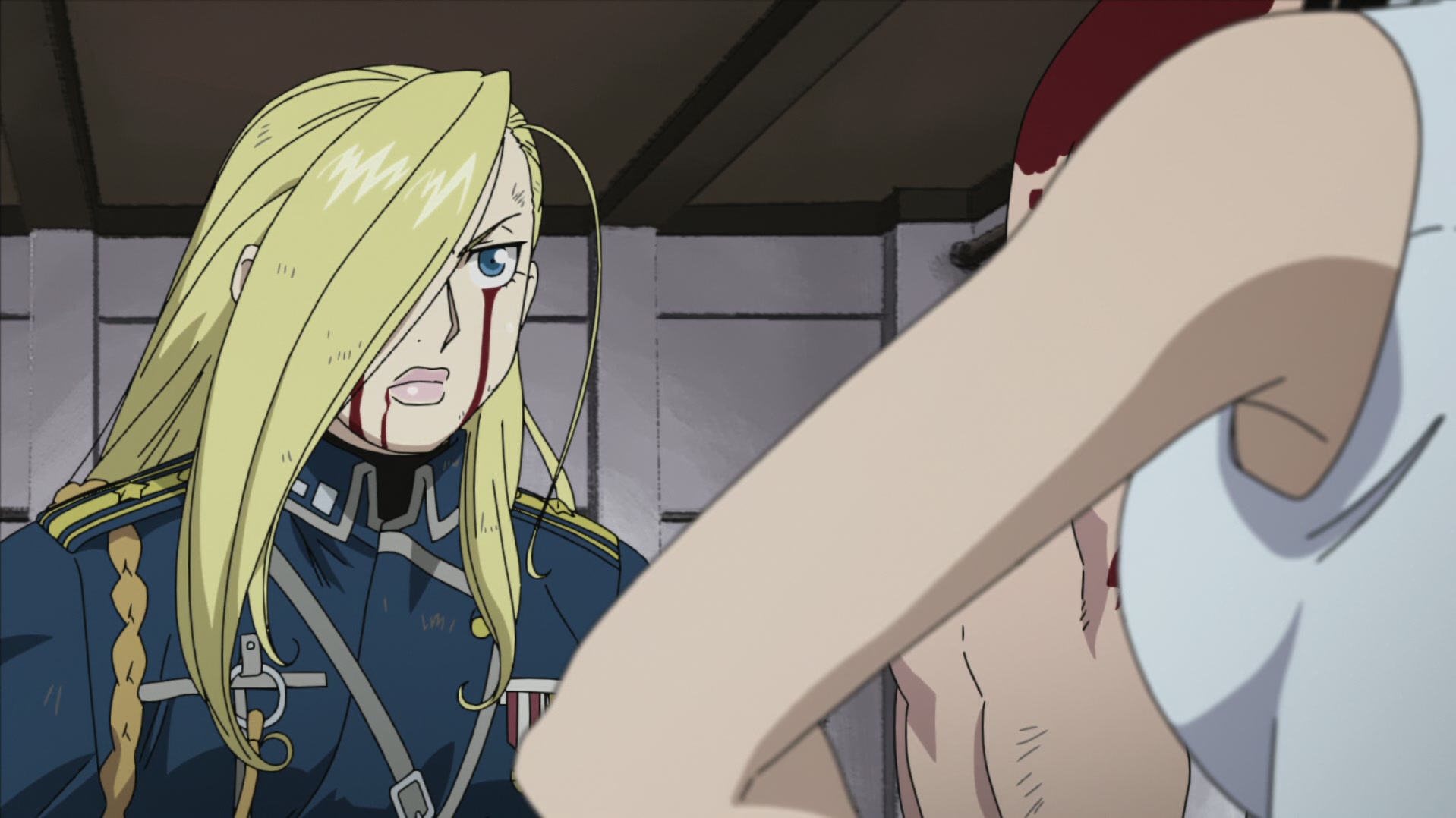 Fullmetal Alchemist: Brotherhood Ep 55: The Adults' Way of Life @ 00:08:05