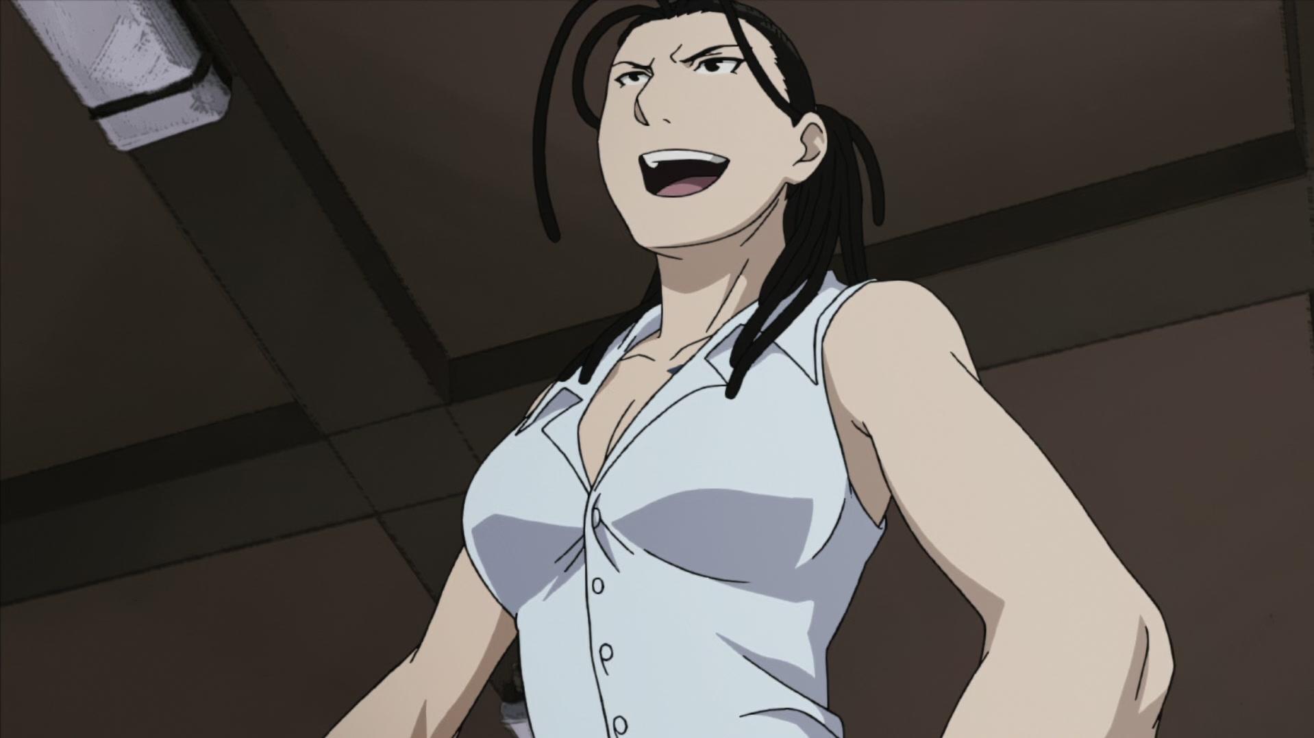 Fullmetal Alchemist: Brotherhood Ep 55: The Adults' Way of Life @ 00:08:35