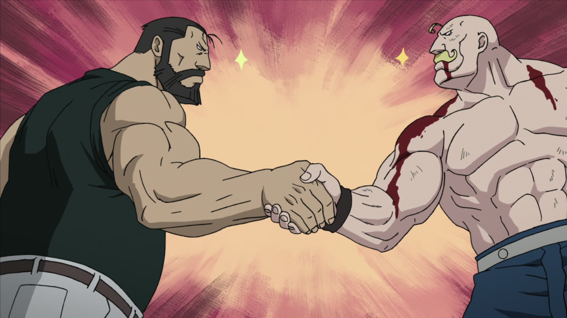 Fullmetal Alchemist: Brotherhood Ep 55: The Adults' Way of Life @ 00:09:43