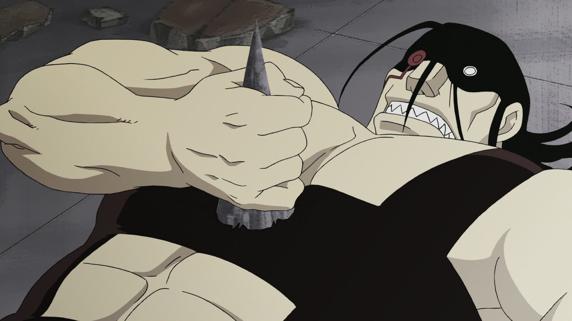 Fullmetal Alchemist: Brotherhood Ep 55: The Adults' Way of Life @ 00:10:03