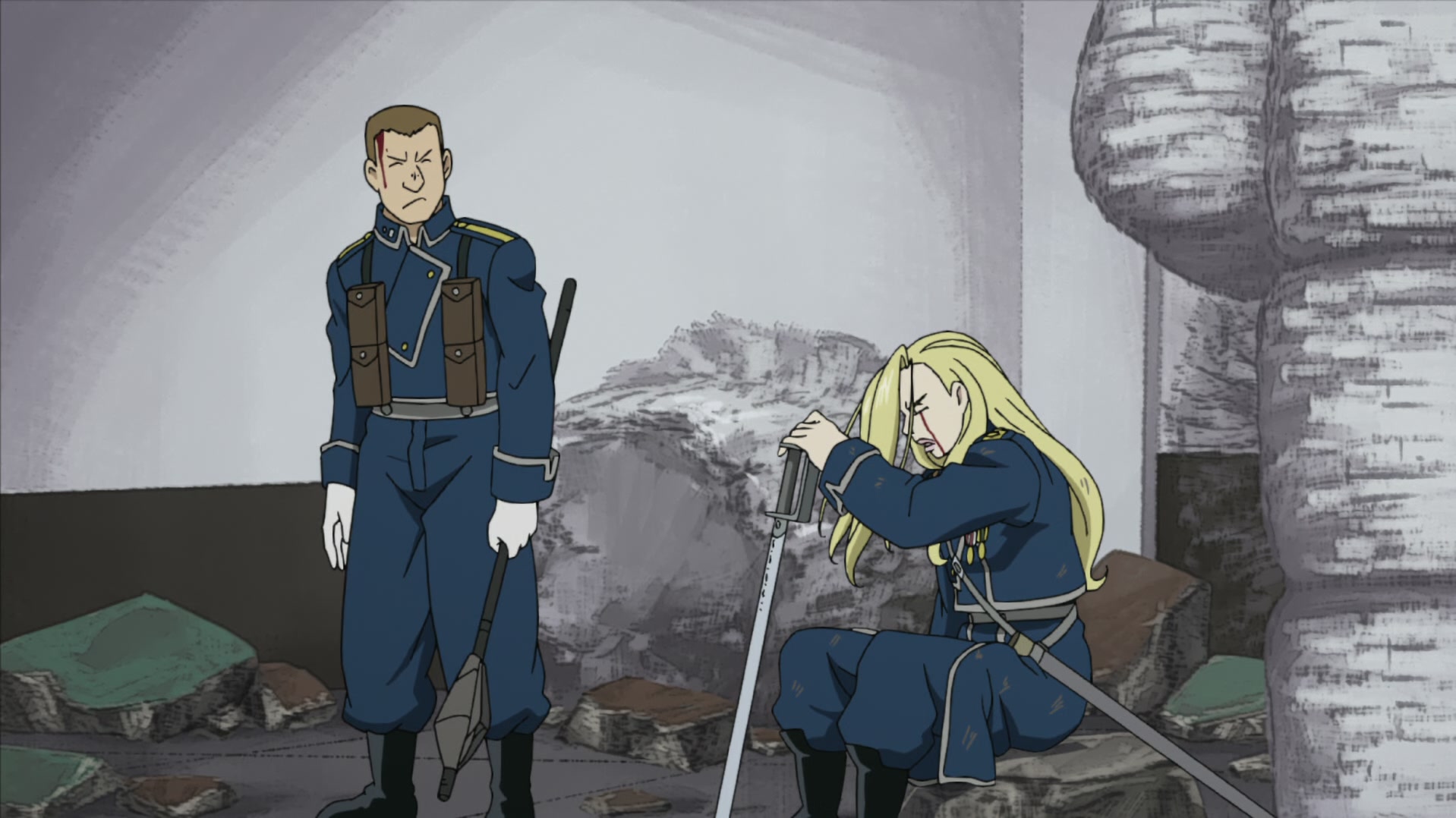 Fullmetal Alchemist: Brotherhood Ep 55: The Adults' Way of Life @ 00:11:11