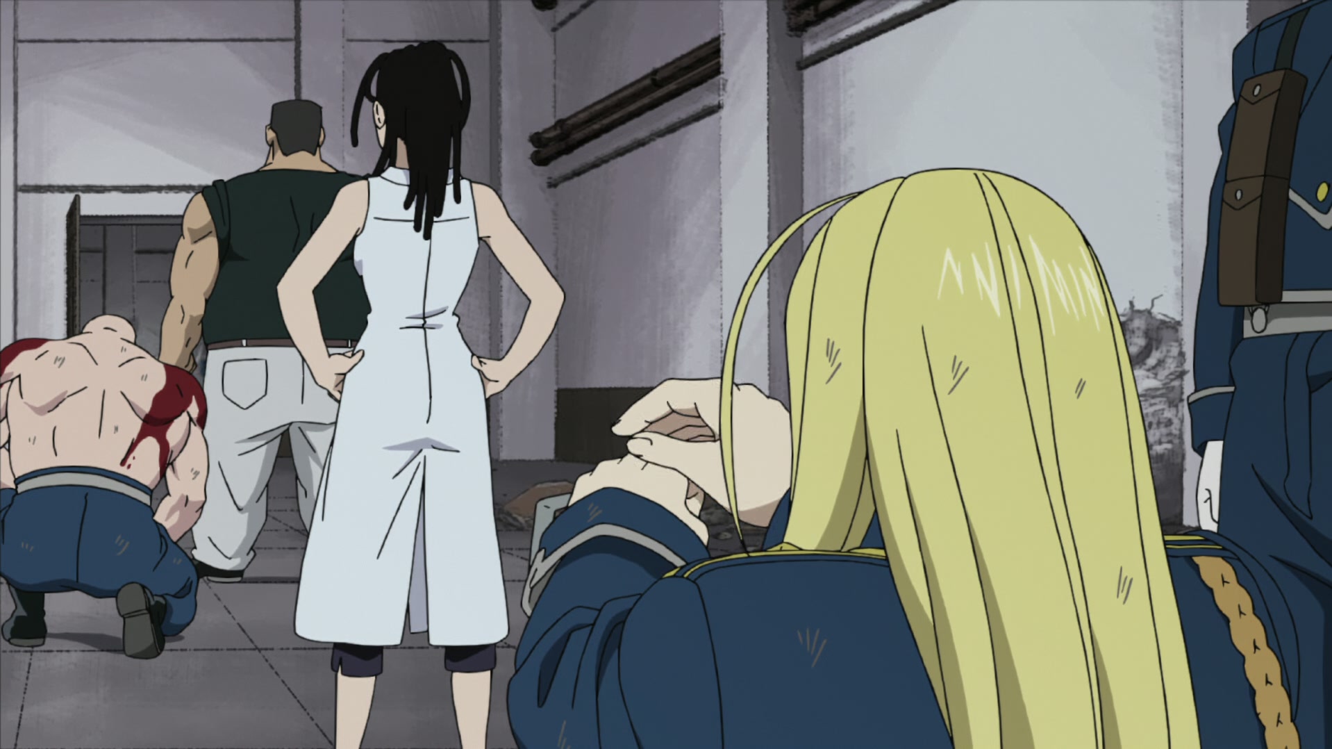 Fullmetal Alchemist: Brotherhood Ep 55: The Adults' Way of Life @ 00:11:18