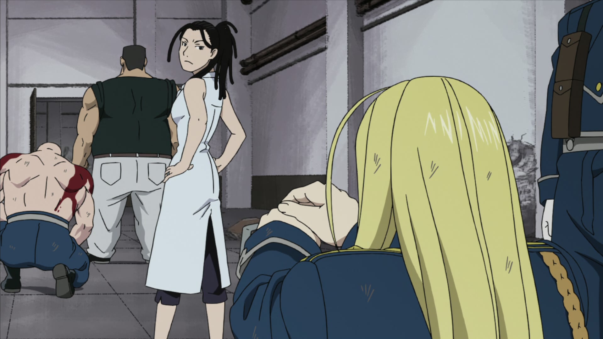 Fullmetal Alchemist: Brotherhood Ep 55: The Adults' Way of Life @ 00:11:21