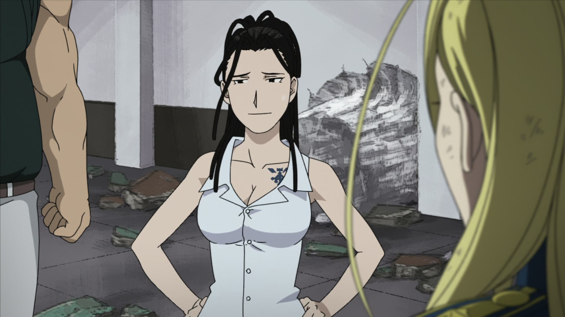 Fullmetal Alchemist: Brotherhood Ep 55: The Adults' Way of Life @ 00:12:35