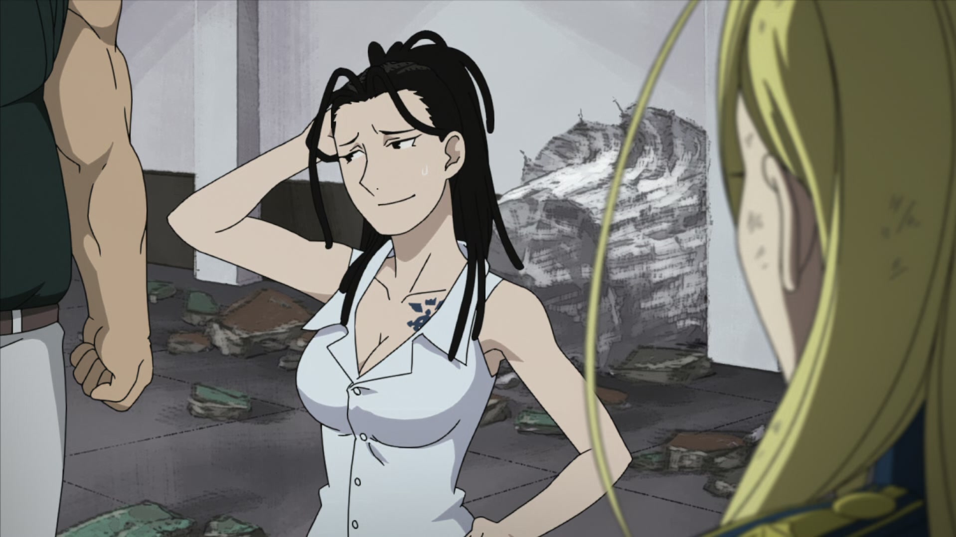 Fullmetal Alchemist: Brotherhood Ep 55: The Adults' Way of Life @ 00:12:42