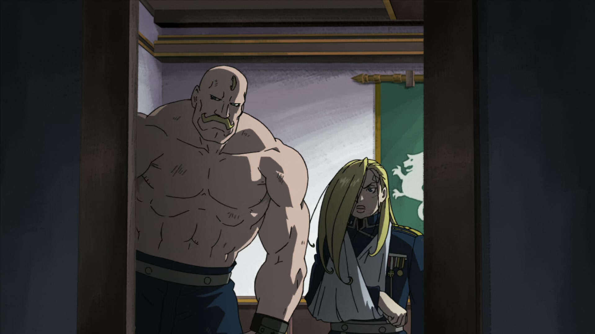 Fullmetal Alchemist: Brotherhood Ep 55: The Adults' Way of Life @ 00:19:45
