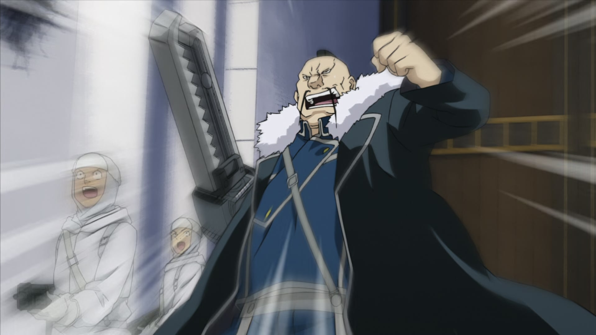 Fullmetal Alchemist: Brotherhood Ep 55: The Adults' Way of Life @ 00:20:56