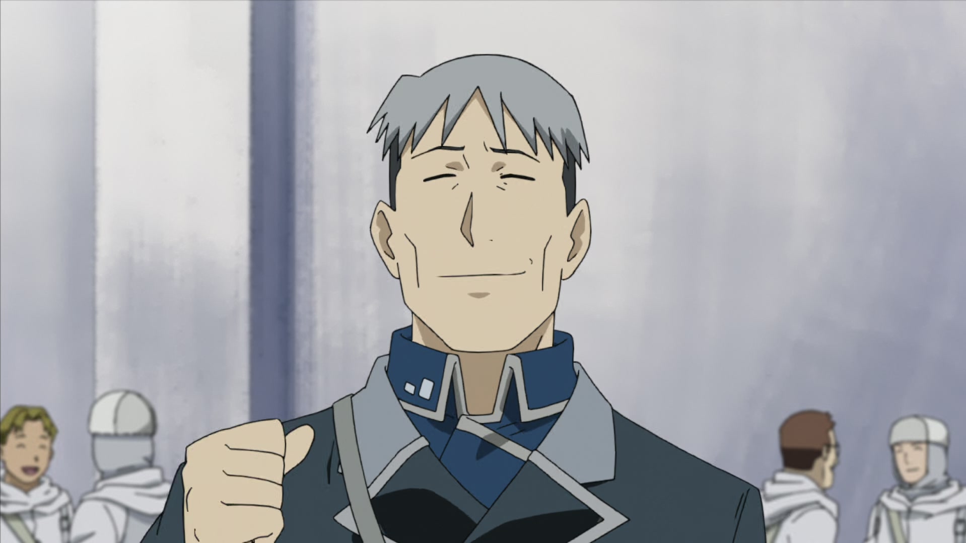 Fullmetal Alchemist: Brotherhood Ep 55: The Adults' Way of Life @ 00:21:09
