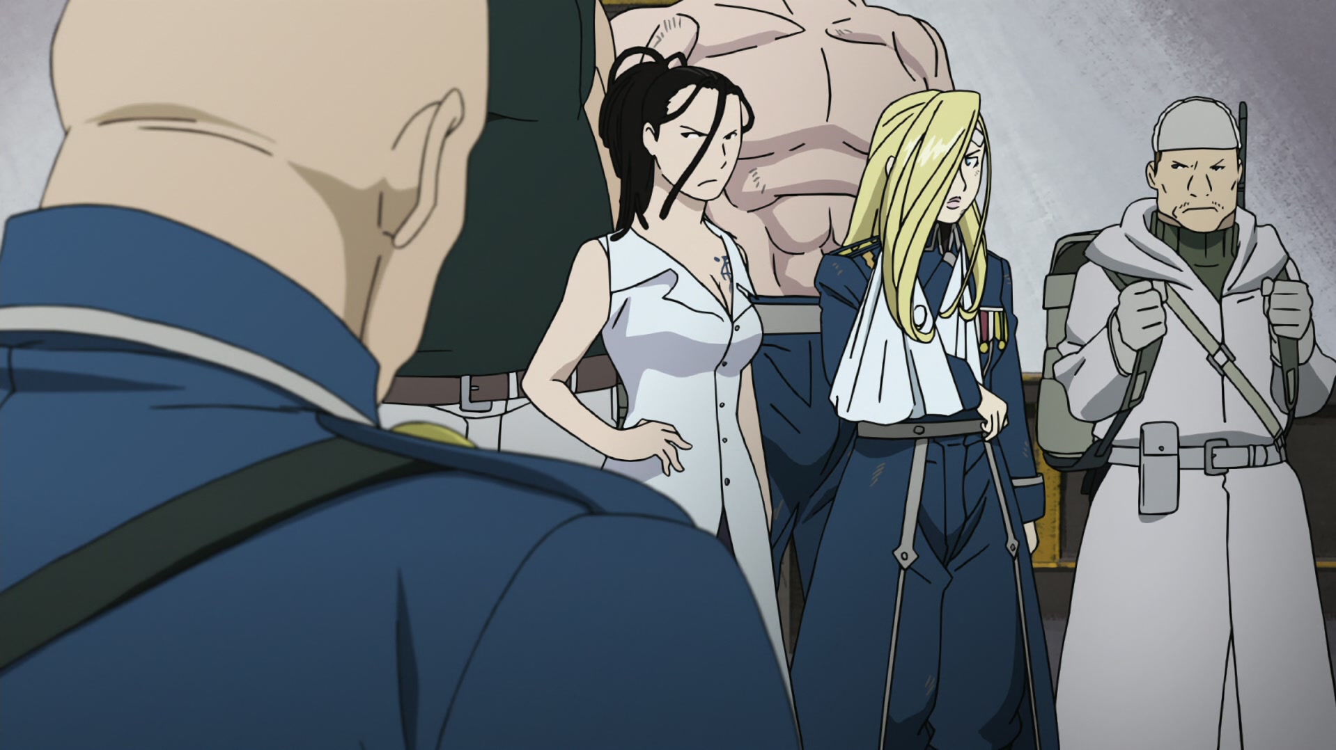 Fullmetal Alchemist: Brotherhood Ep 57: Eternal Leave @ 00:03:58