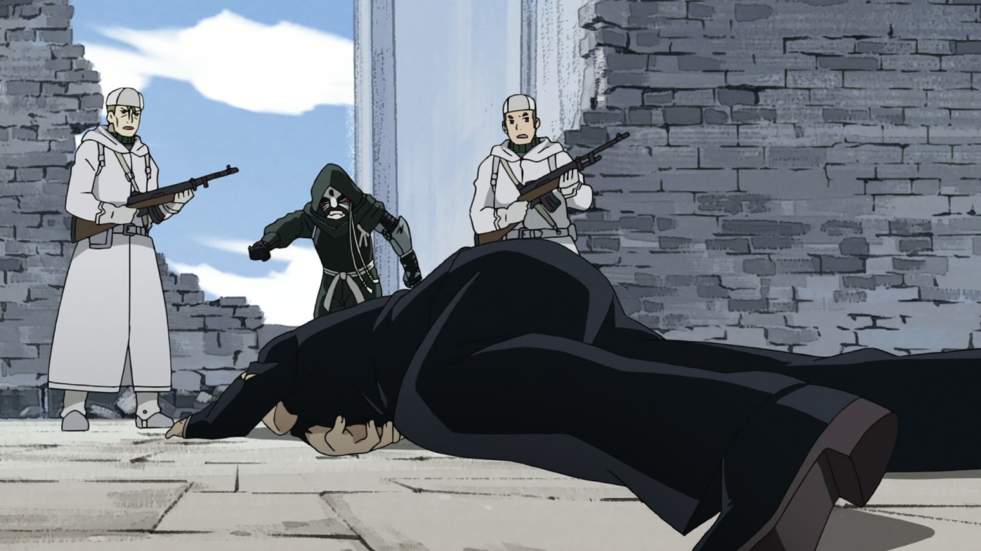Fullmetal Alchemist: Brotherhood Ep 58: Sacrifices @ 00:05:06