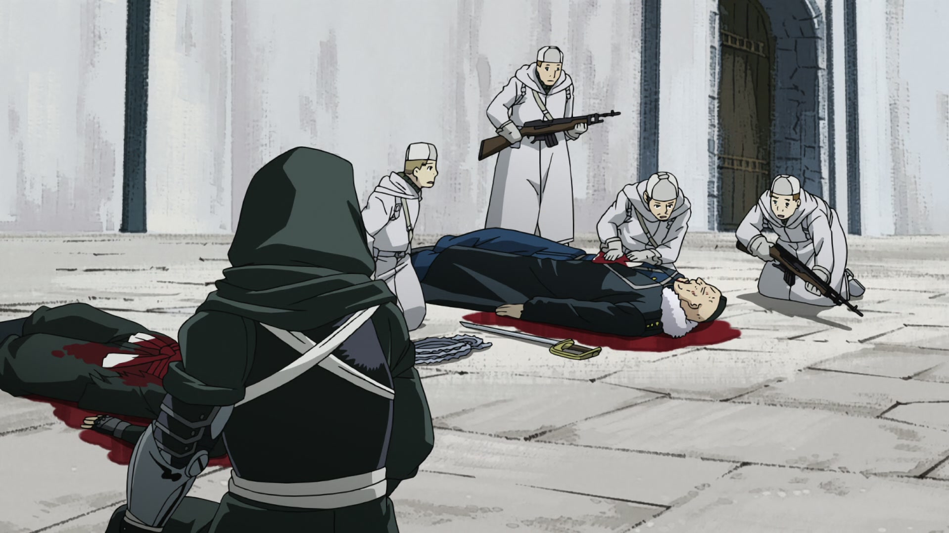 Fullmetal Alchemist: Brotherhood Ep 58: Sacrifices @ 00:05:33