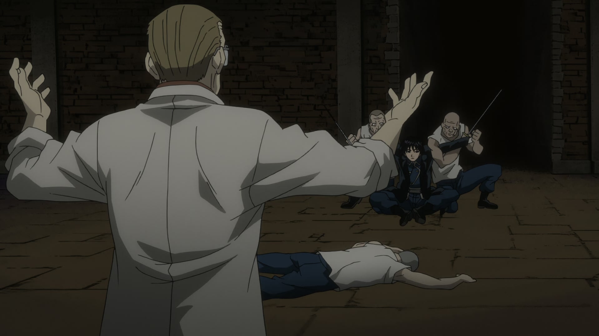 Fullmetal Alchemist: Brotherhood Ep 58: Sacrifices @ 00:19:00