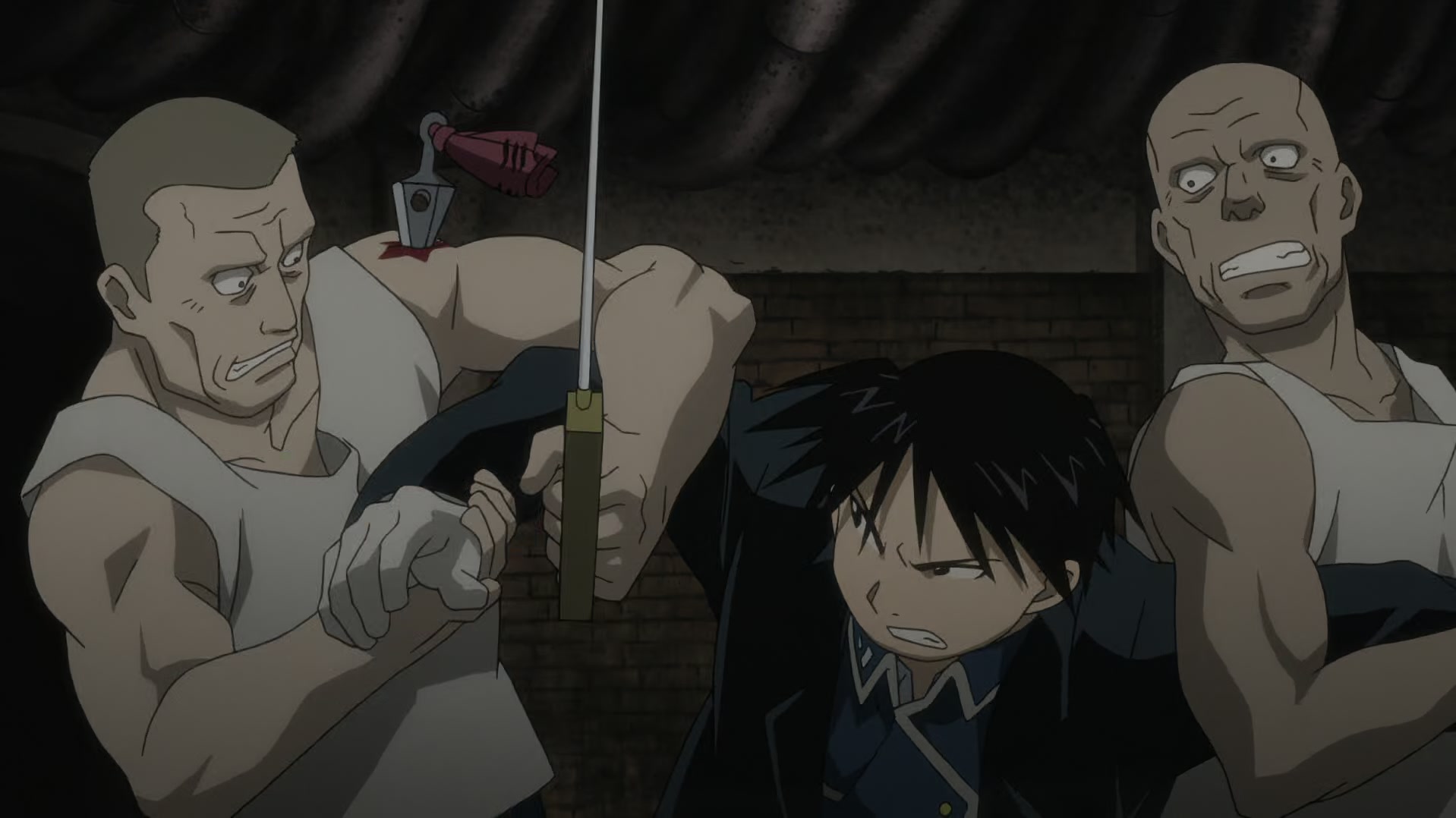 Fullmetal Alchemist: Brotherhood Ep 59: Lost Light @ 00:03:48