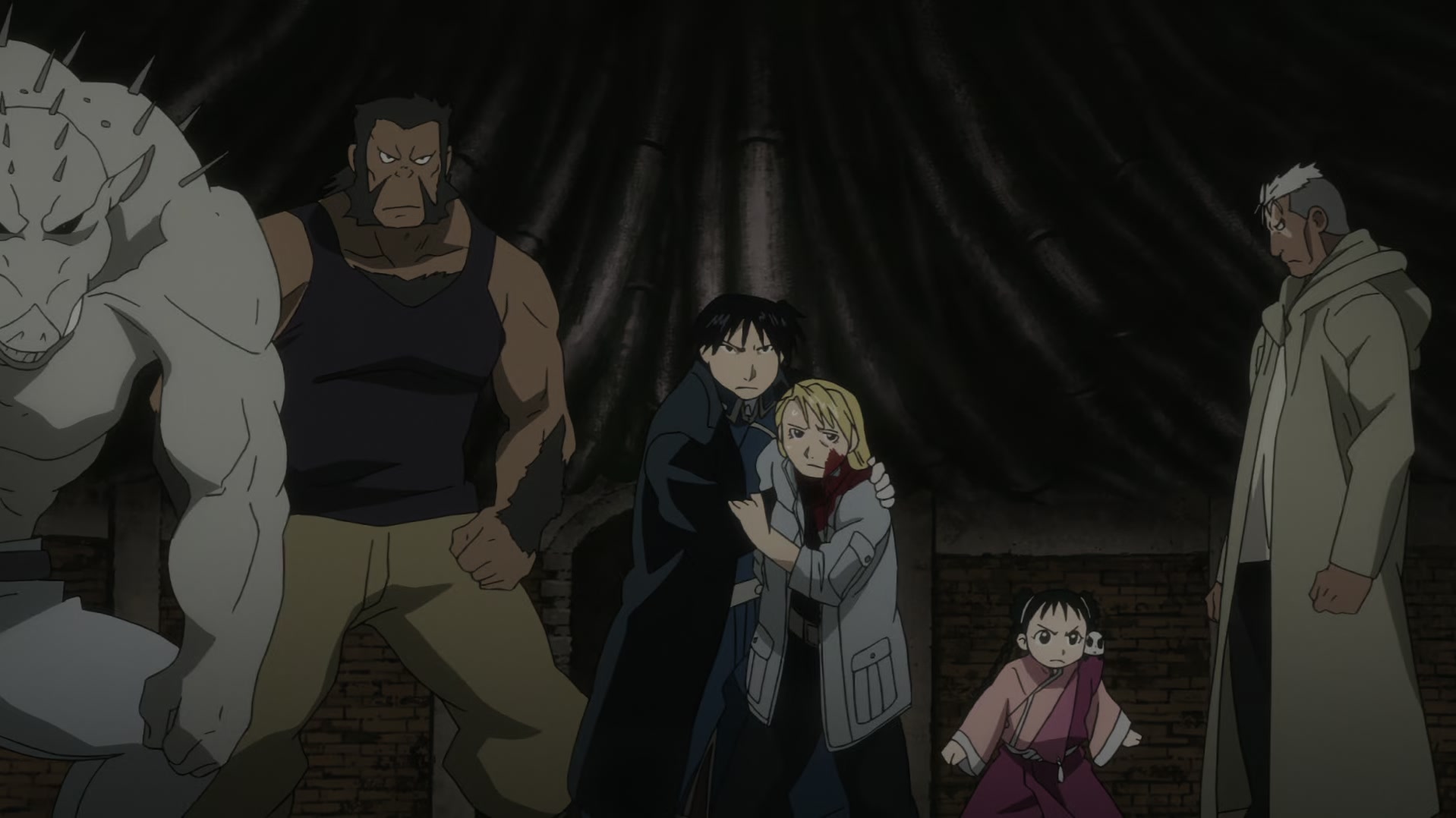 Fullmetal Alchemist: Brotherhood Ep 59: Lost Light @ 00:07:56
