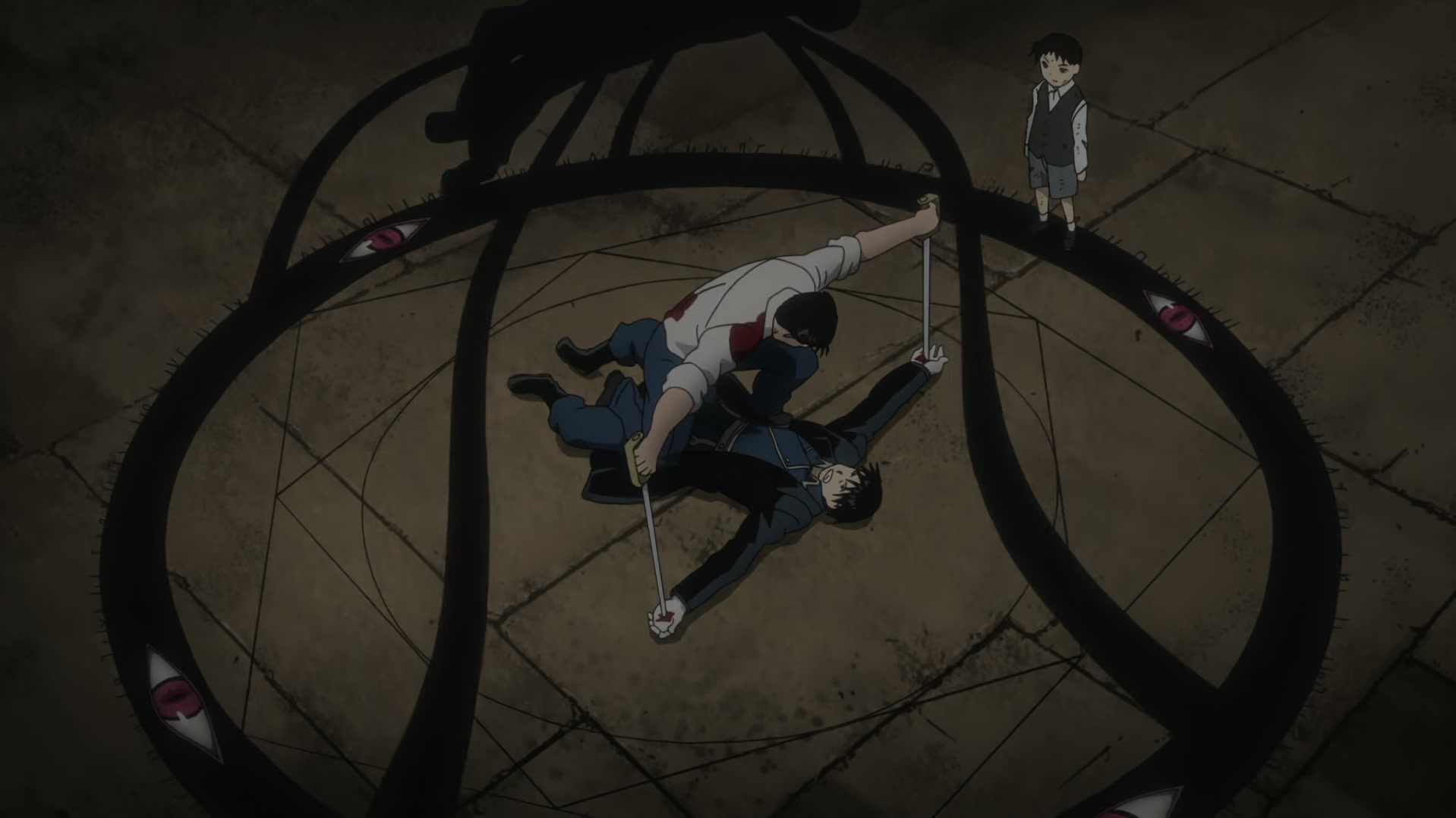 Fullmetal Alchemist: Brotherhood Ep 59: Lost Light @ 00:09:54