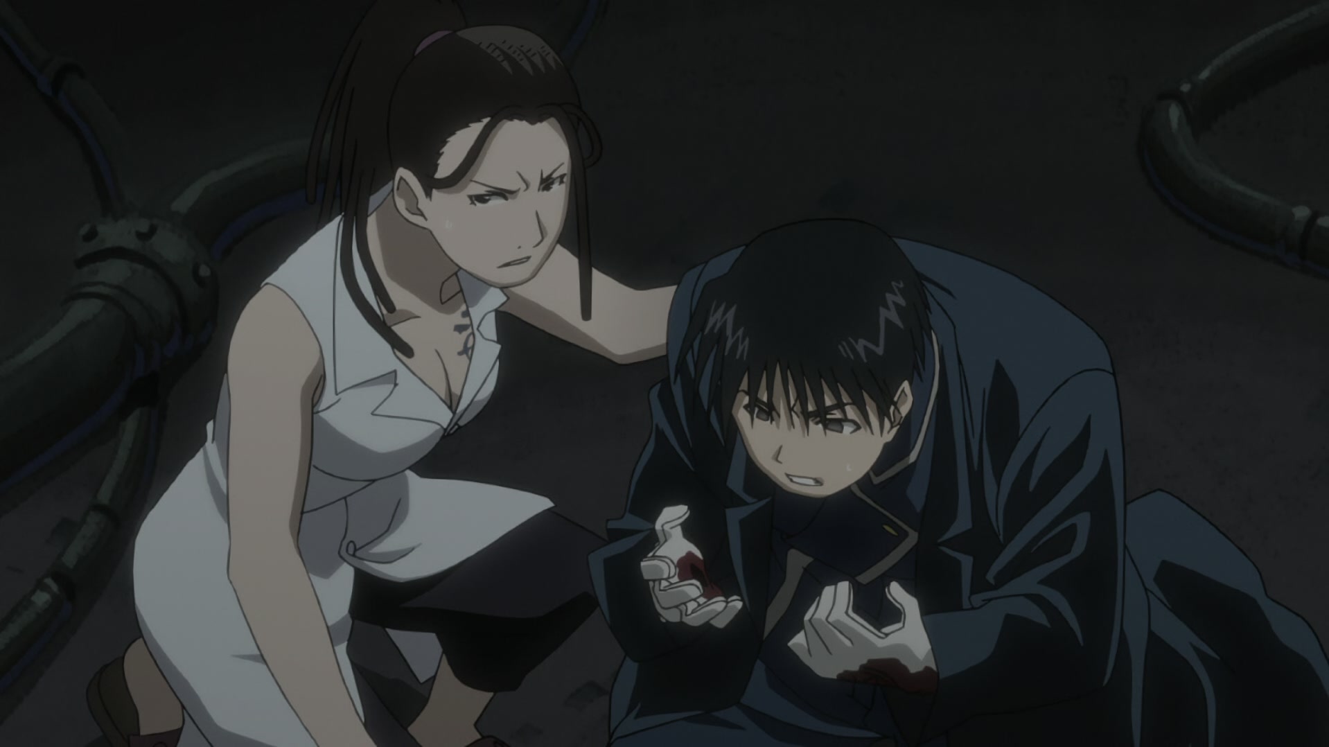 Fullmetal Alchemist: Brotherhood Ep 60: Eye of Heaven, Gateway of Earth @ 00:03:24