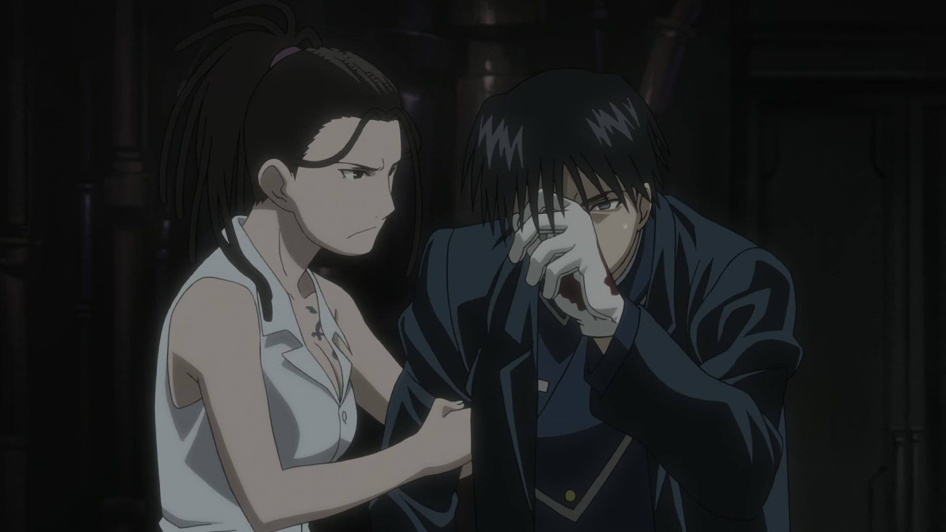 Fullmetal Alchemist: Brotherhood Ep 60: Eye of Heaven, Gateway of Earth @ 00:05:00
