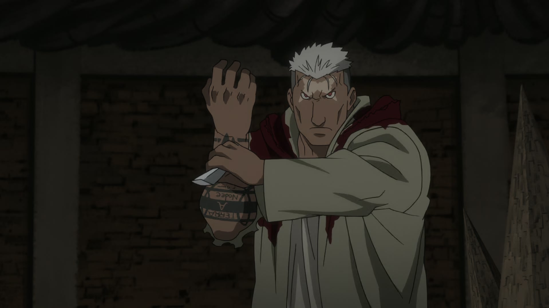 Fullmetal Alchemist: Brotherhood Ep 60: Eye of Heaven, Gateway of Earth @ 00:09:55