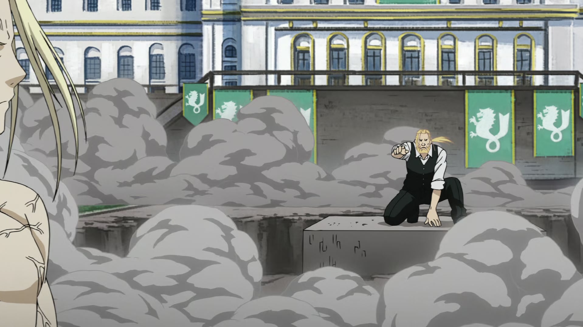 Fullmetal Alchemist: Brotherhood Ep 62: A Fierce Counterattack @ 00:02:00