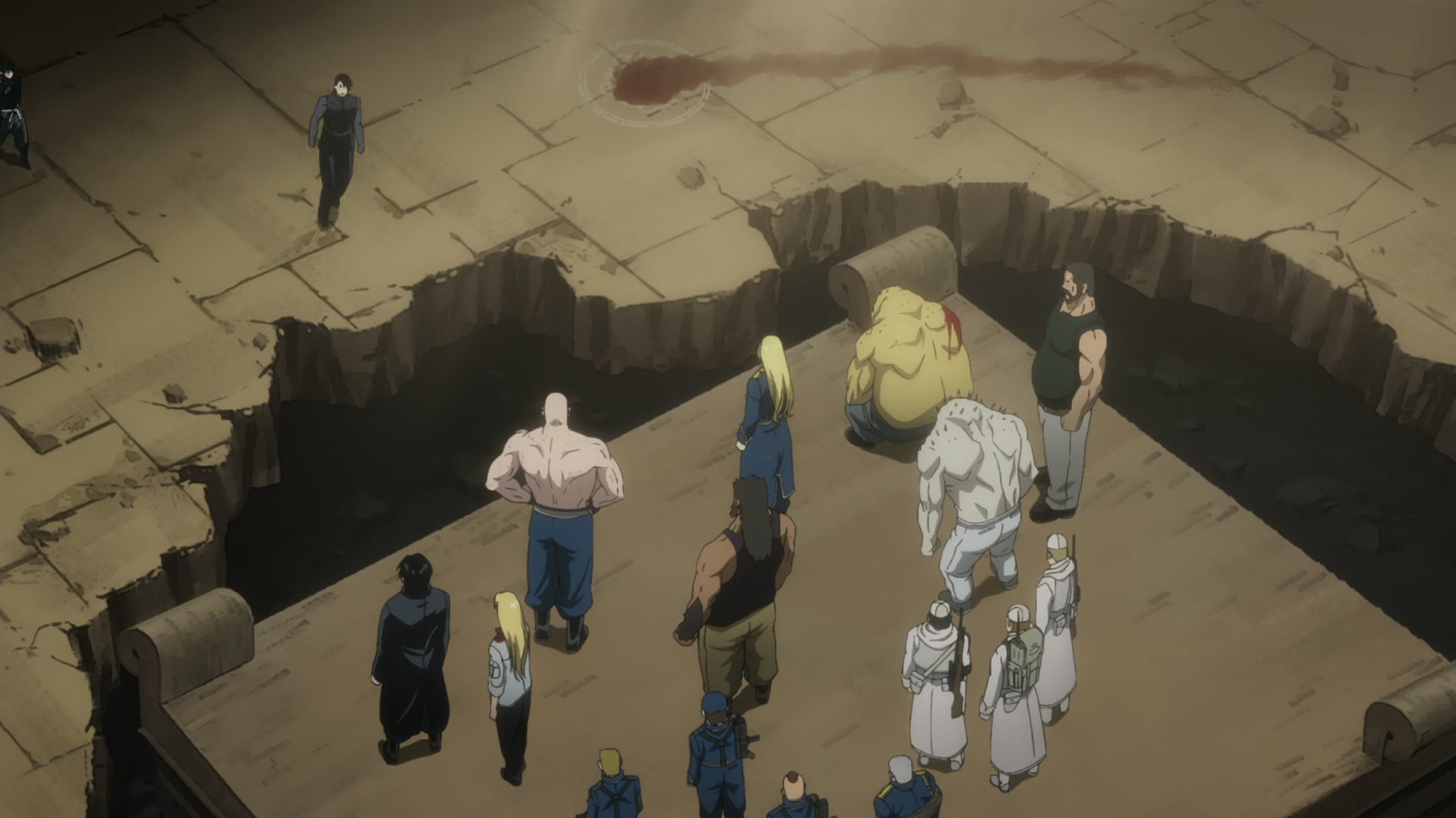 Fullmetal Alchemist: Brotherhood Ep 62: A Fierce Counterattack @ 00:04:32