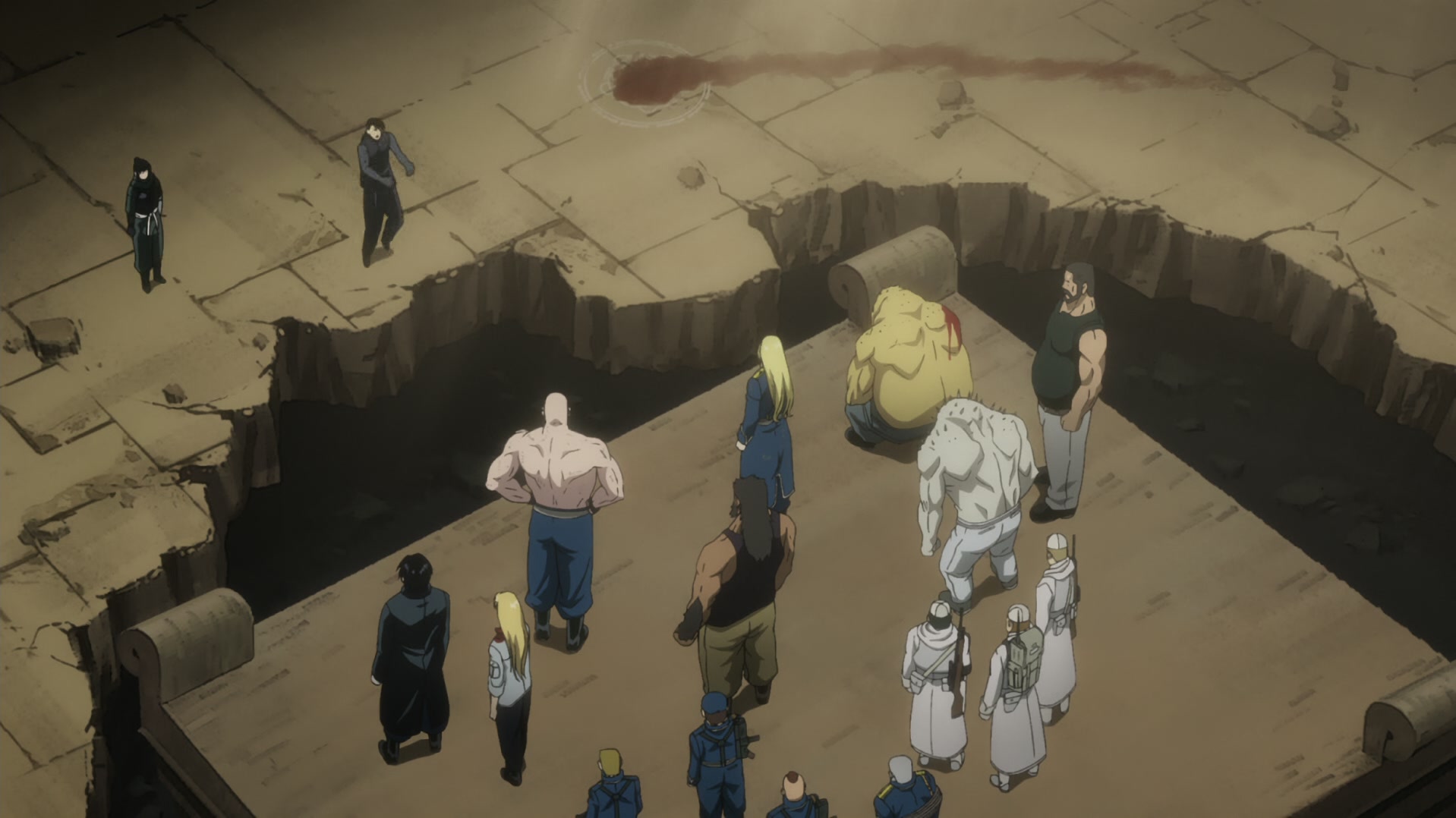 Fullmetal Alchemist: Brotherhood Ep 62: A Fierce Counterattack @ 00:04:38