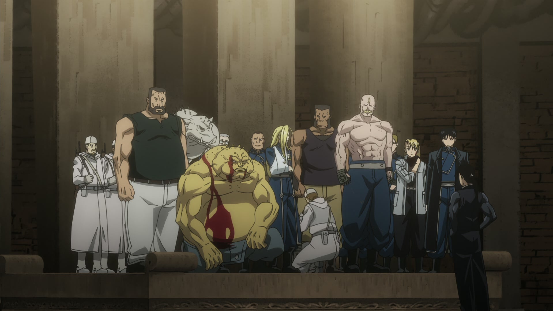 Fullmetal Alchemist: Brotherhood Ep 62: A Fierce Counterattack @ 00:05:59