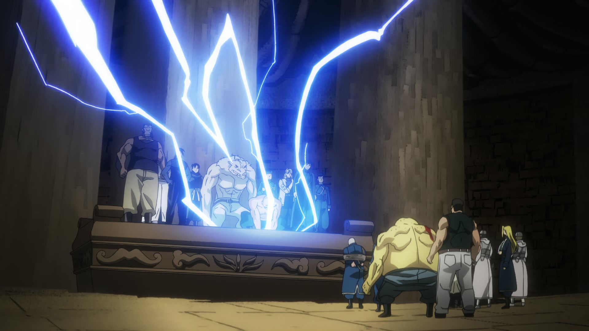 Fullmetal Alchemist: Brotherhood Ep 62: A Fierce Counterattack @ 00:07:17