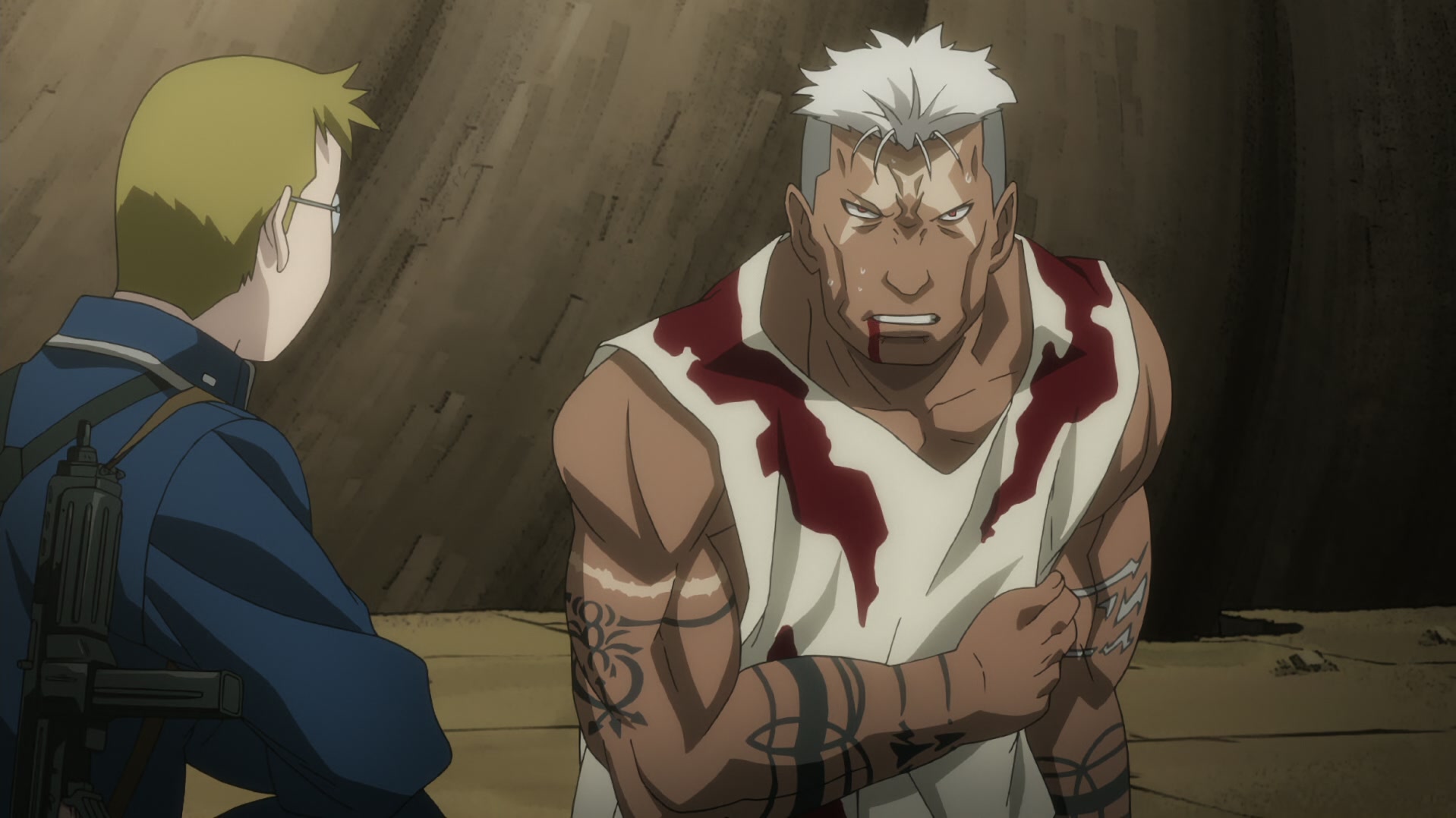 Fullmetal Alchemist: Brotherhood Ep 62: A Fierce Counterattack @ 00:07:44