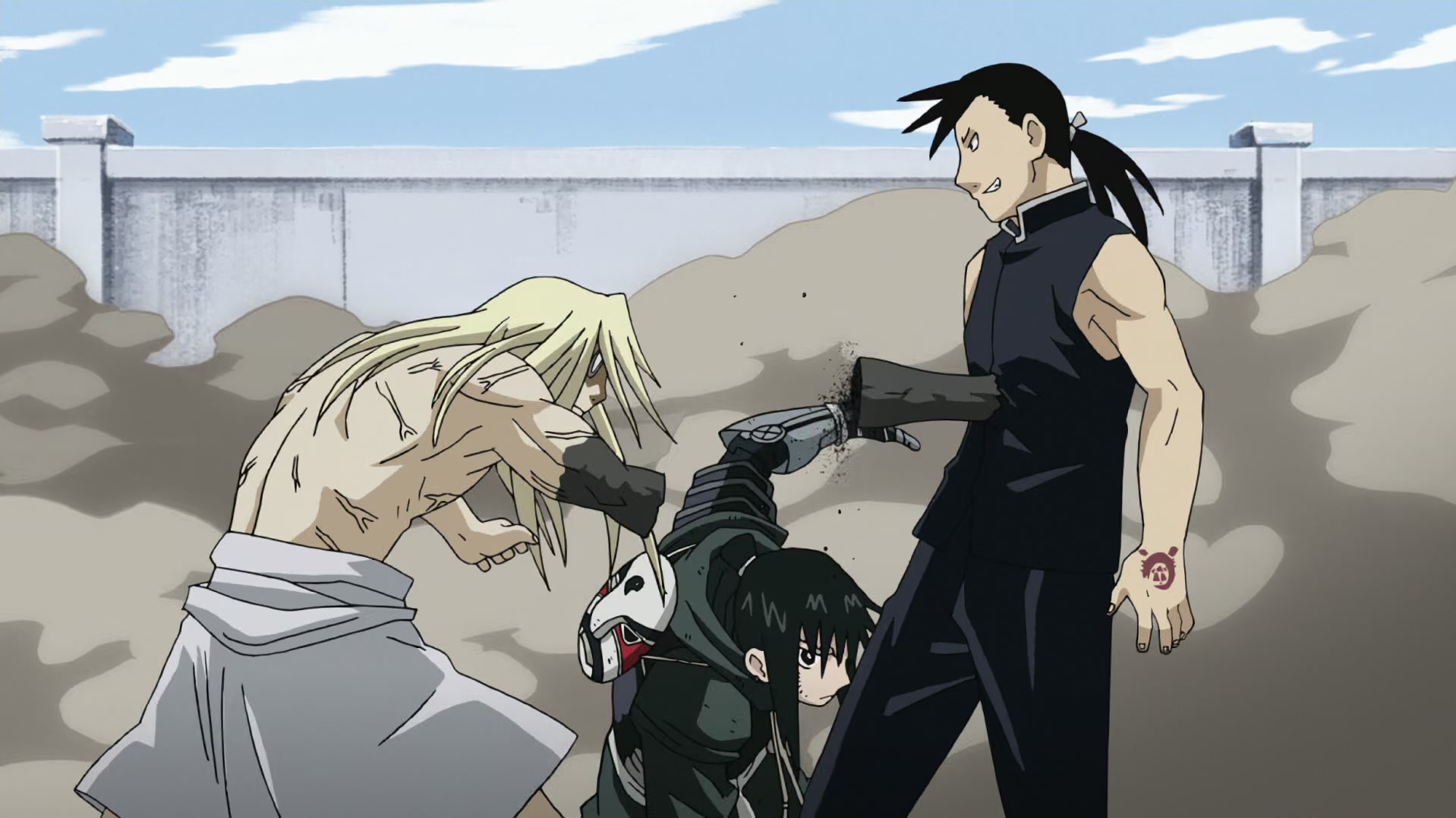 Fullmetal Alchemist: Brotherhood Ep 63: The Other Side of the Gateway @ 00:03:31