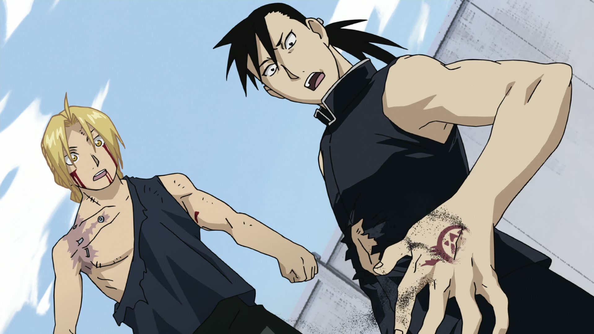 Fullmetal Alchemist: Brotherhood Ep 63: The Other Side of the Gateway @ 00:03:41